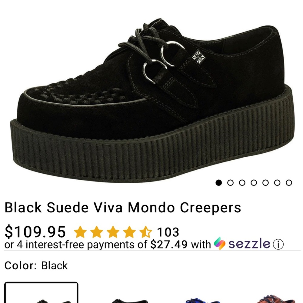 Tux Suede Ceepers like new never been worn!